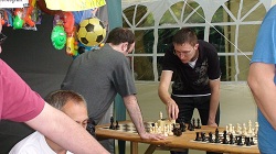Wolverhampton Chess Club Stall at Wolverhampton Show
